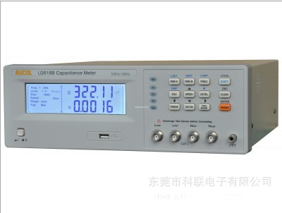 U2618B電容測(cè)量?jī)x 電容測(cè)試儀 10KHZ電容測(cè)試儀